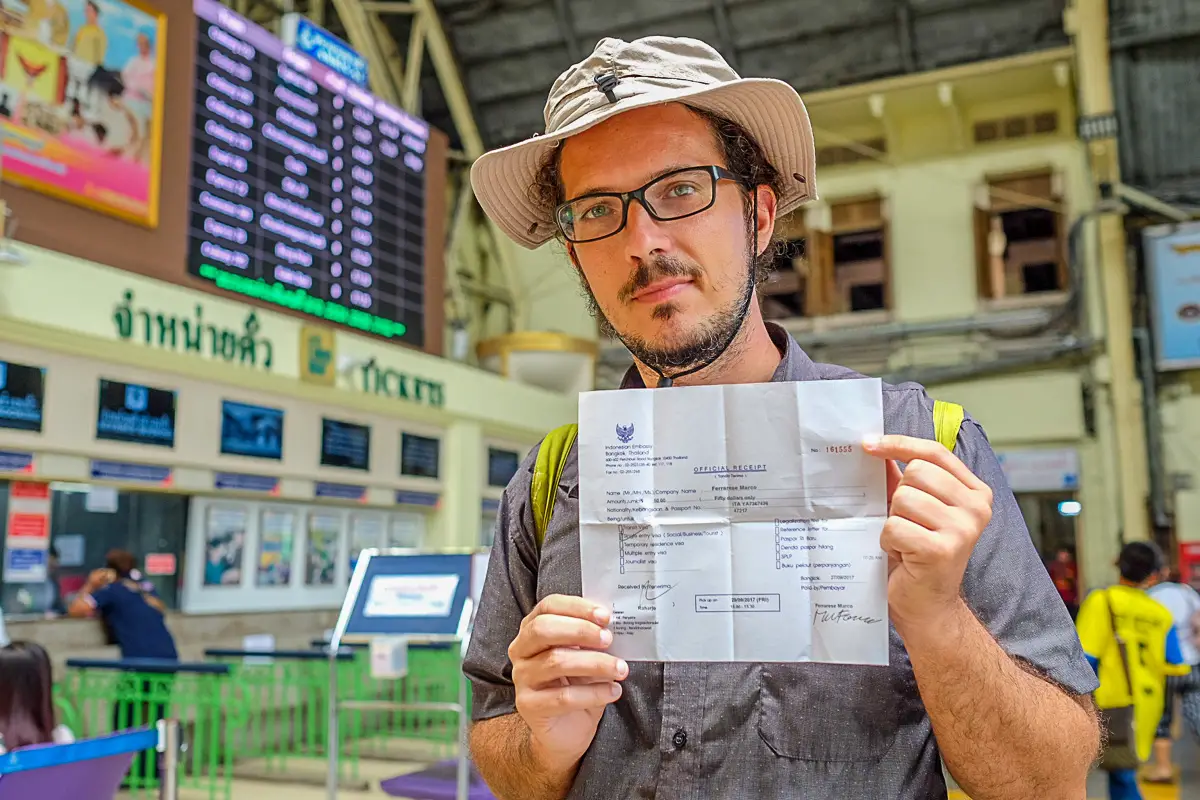 How to Get a 60-days Indonesian visa in Bangkok - Monkey Rock World